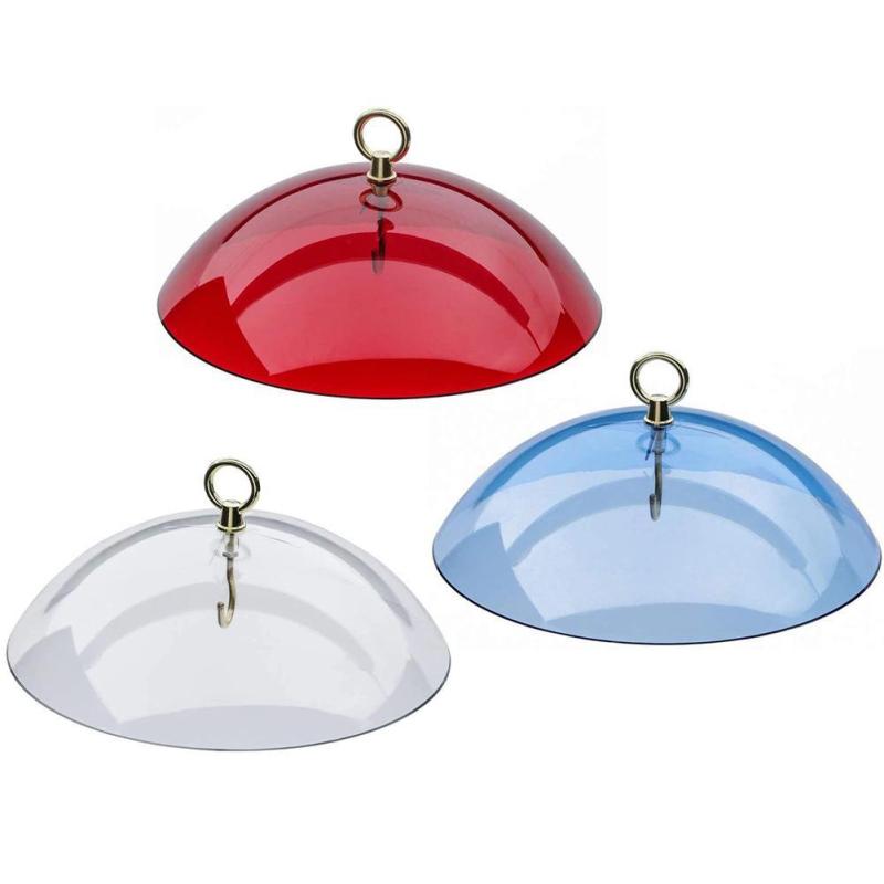 Bird Feeder Clear Protective Dome Anti-squirrel Rain-proof Hanging Hummingbird Rain Cover Guard