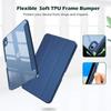 IPad Air 11 Dreifach faltbares magnetisches Acryl-Ständer-Case mit Sleep-Funktion