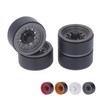 4PCS RC Beadlock Wheel Rim Set 1.9 Inch Aluminum Alloy 1/10 RC Car Wheel Hub for Axial SCX10 I II II