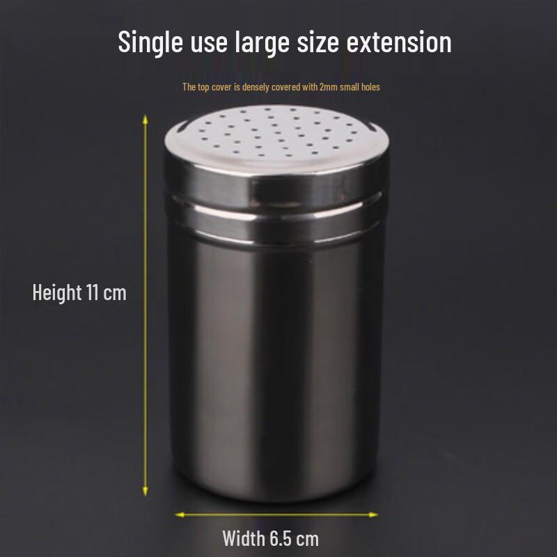 Jiemengzhe Stainless Steel Rotary Spice Shaker