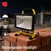 Portable LED Floodlight with Telescopic Bracket for Engineering and Night Market Use