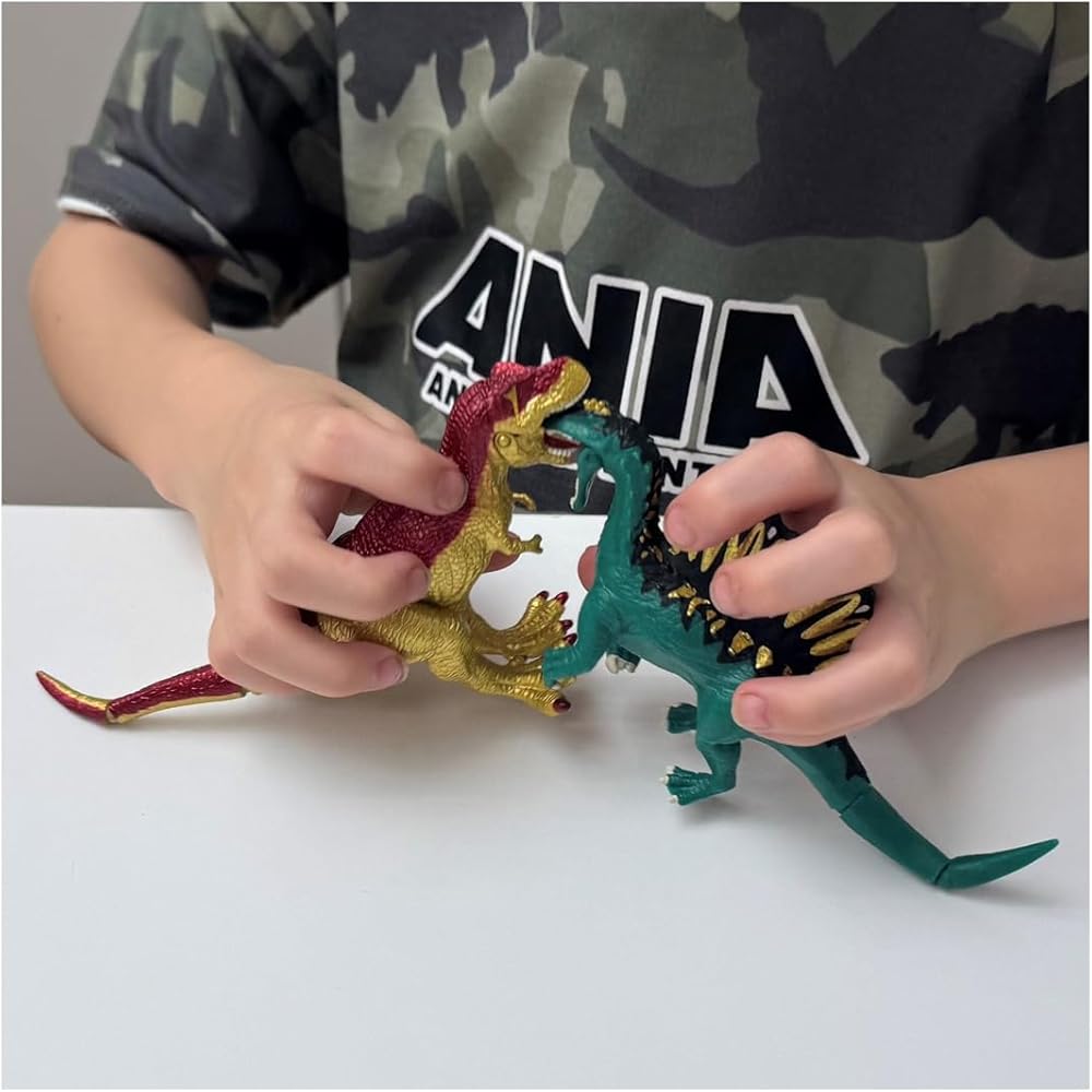 Takara Tomy Ania Adventure Continent Blaze and Friends Set King Gold Version Animal Dinosaur Toy for Ages 3 and Up