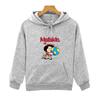 Kids Mafalda Hoodies for Teen Kawaii Graphic Anime Sweatshirts Girls Boy Clothes Children's Clothing Hoody Long Sleeve Tops