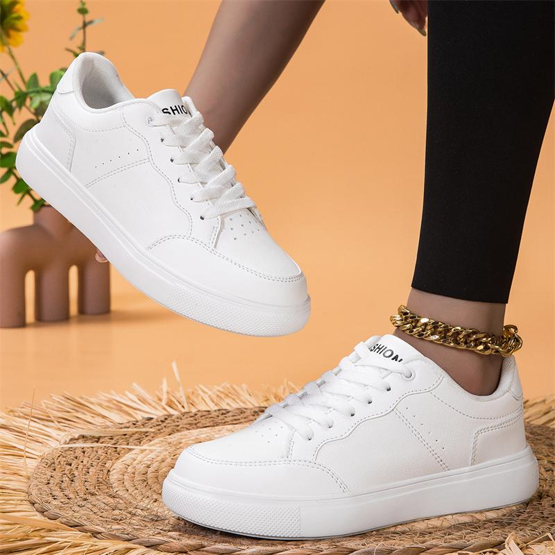 Mens Sneakers White Casual Shoes Spring Autumn Non Slip Couple Lightweight Waterproof Skateboard Shoes Man Chaussure Hommes