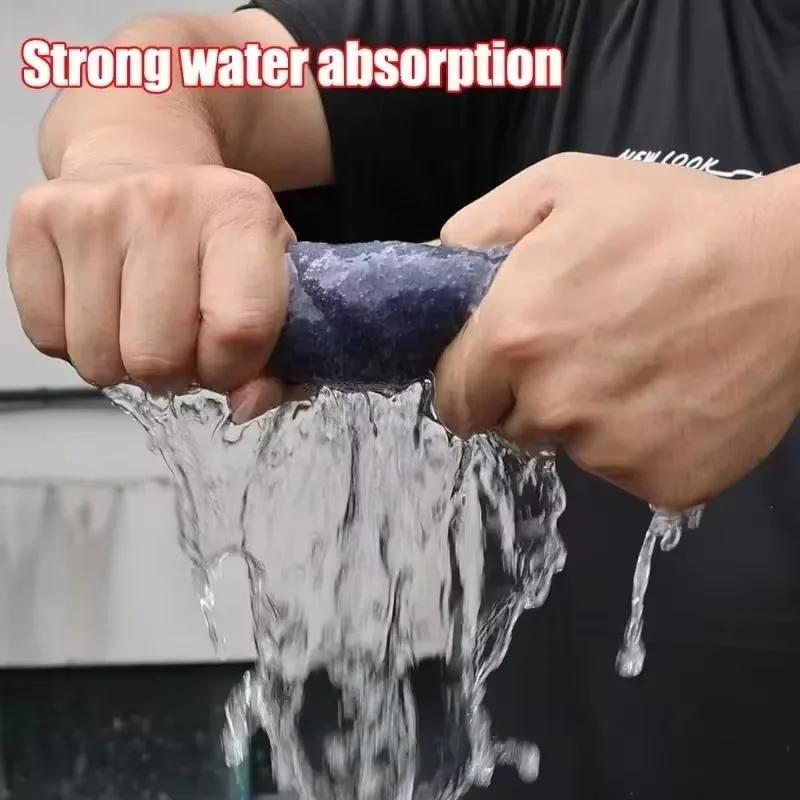 Microfiber Car Wash Towel Double Sided Coral Fleece Absorbent Cloth Car Window Cleaning Tool Multifunctional Dishwashing Cloth