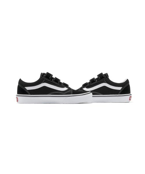 Vans Old Skool Velcro - (Suede/Canvas) Black:True White VN0A3D29OIU1 [Shipped from Korea] 100% Authentic