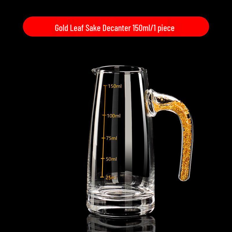 Shangqi Crystal Gold Foil Liquor Decanter