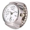 Men Women Creative Round Elastic Quartz Finger Watch  Ring Fashion Couple Watch for Lovers