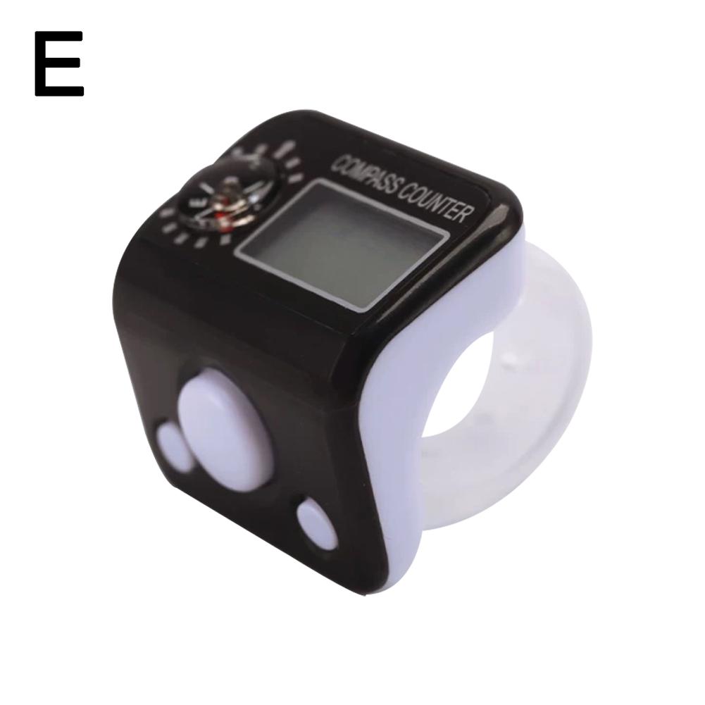 Electronic Finger Counter with Resettable 5 Digital LCD Electronic Digital Finger Hand Tally Counter Count For Sewing