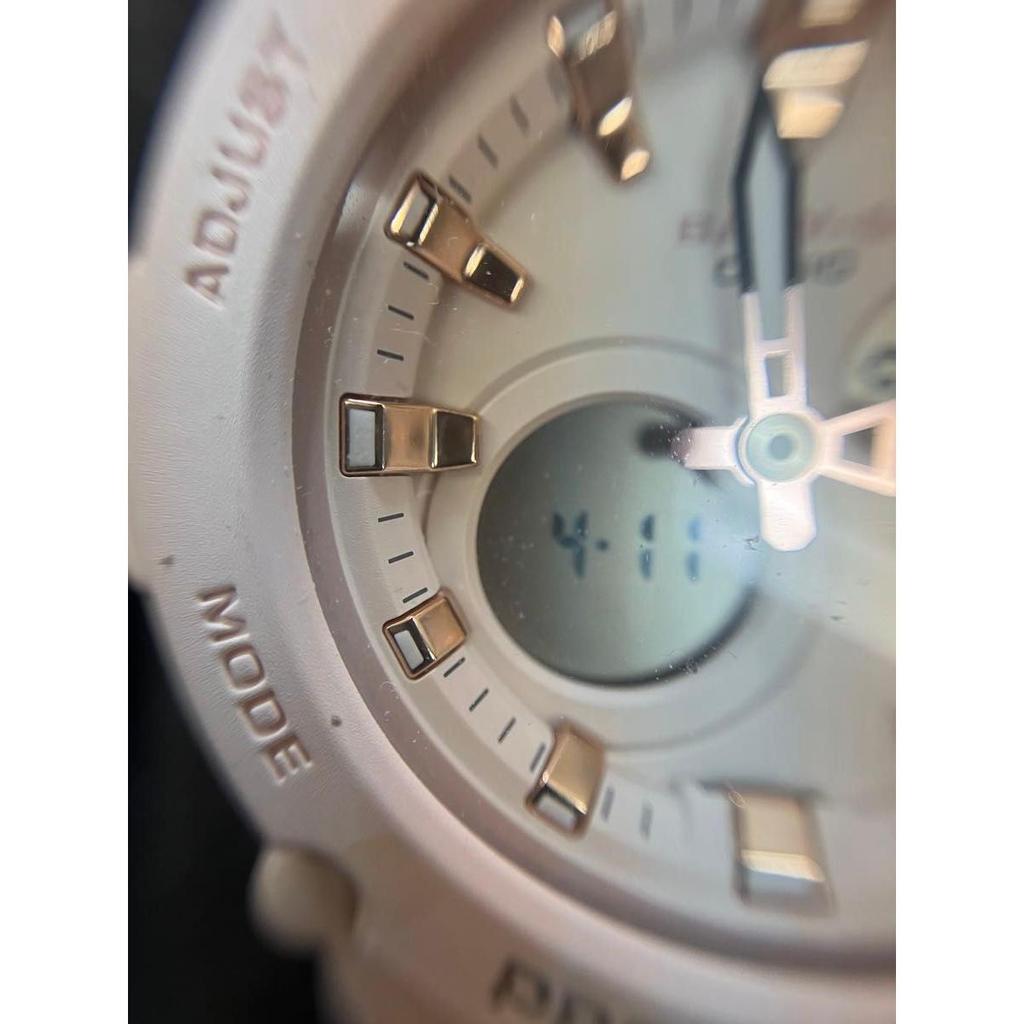 Used BABY-G BA-130 Pink Gold Ana-Digi Watch CASIO