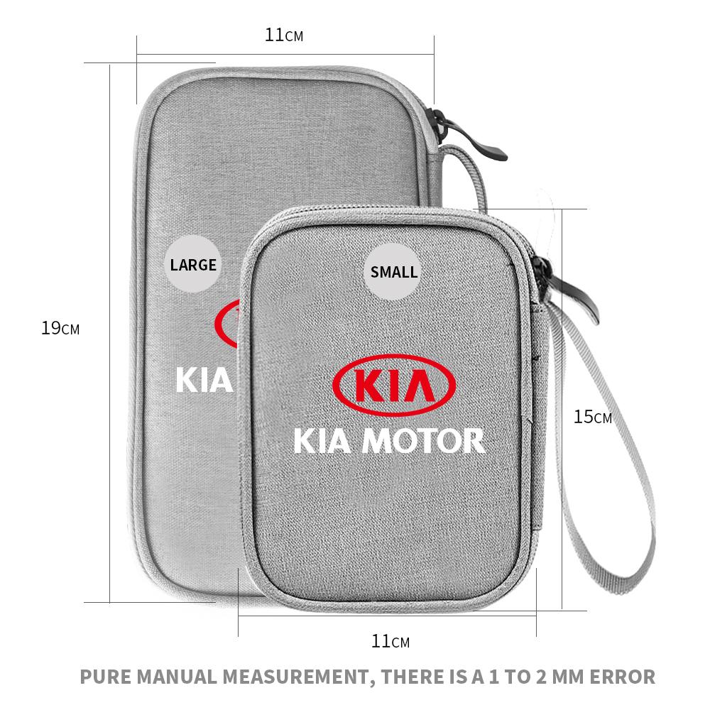 Portable Electronic Product Carry Storage Bag Car Storage Accessories For Kia Sportage 3 Rio K2 Ceed Carnival Picanto Soul EV6 xmwcj44