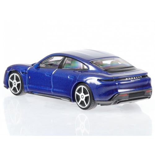 Burago 1/43 Scale Porsche Taycan Turbo S 2019 (Blue)