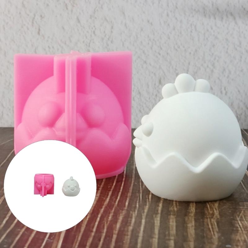 Candle Mold,Animal Silicone Mold for Candle Making Hatching Chick Candle Mold for Handmade Soap,Aromatherapys Candle