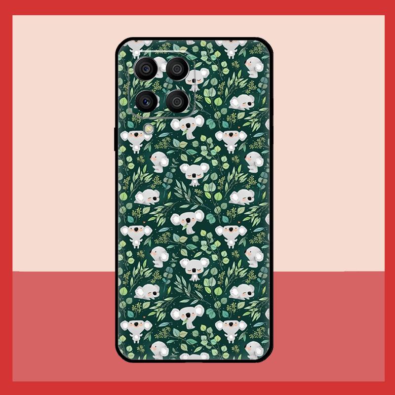 Cartoon Painting Animal Koala Case For Samsung Galaxy M12 M52 M06 M16 M36 M56 M33 M15 M55 M31 M13 M14 M53 M32 M35 M34 M54
