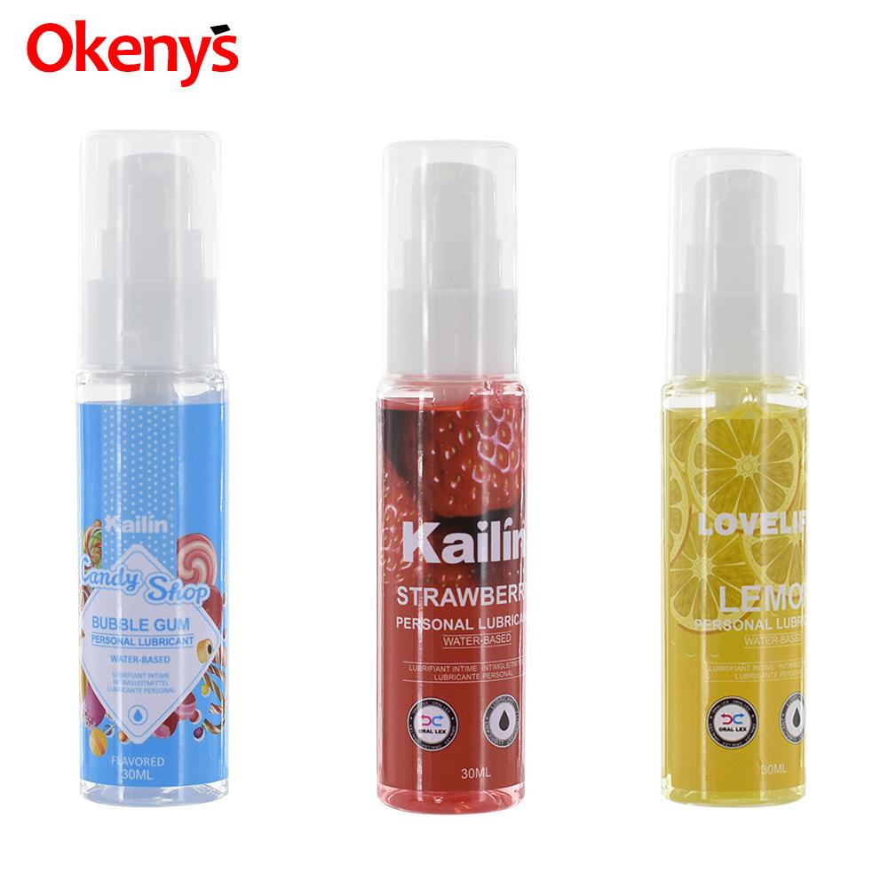 Okeny's 30ml Adult Sex Products Edible Fruit Flavor Lubricant