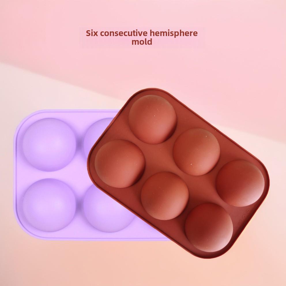 

Silicone Semi-Circular Mold for Cakes, Jelly, or Chocolate