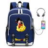 Dragon Ball Sun Wukong School Bag Animation Peripheral Male and Female Students Leisure Backpack Charging Computer Backpack