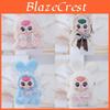 Plush Bunny Fairy Doll Keychain With Pp Cotton Fill For Gift And Bag Decor