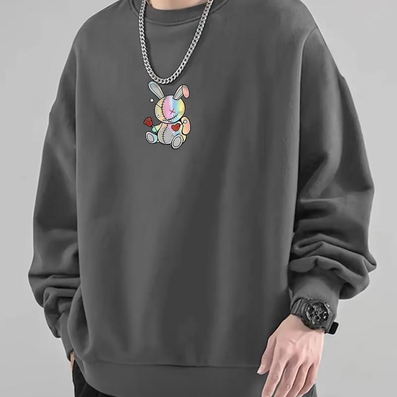 

Crew Neck Sweatshirt, Egyptian Cotton, Ultra-Soft Breathable Daily Essential S