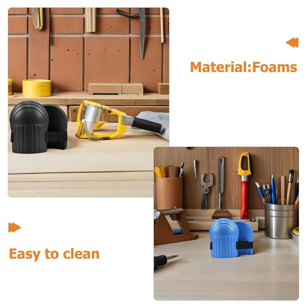  Work Knee Pads | Non-Slip Knee Pads For Work - Thickened EVA Rubber Foam Knee Pads For Cleaning Floors And Gardens