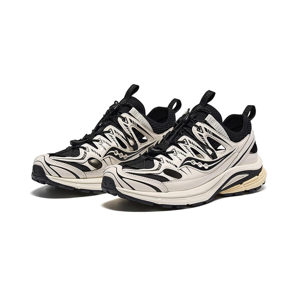 SAUCONY Kinvara 4 ISO Classic Retro Slip Resistant Durable Low Top Lifestyle Shoes Unisex Sneaker White Black S79081-2