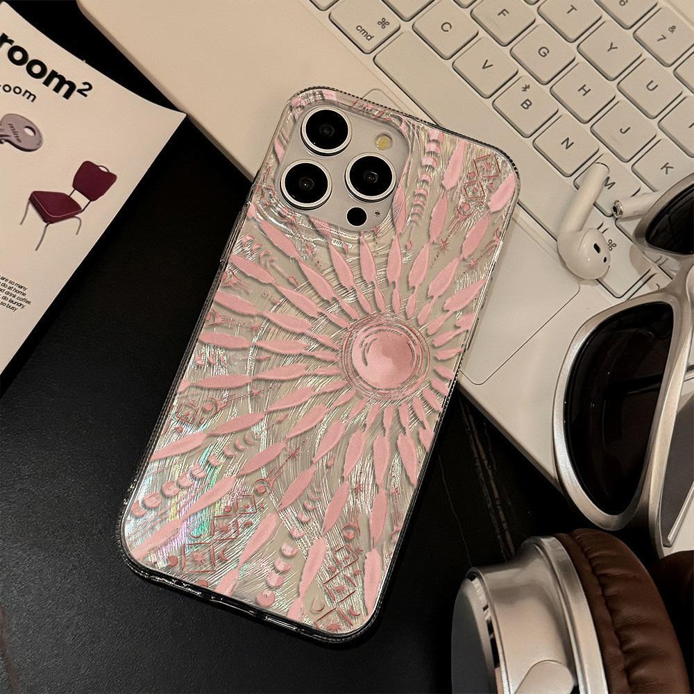 Feather Luster Phone Case for Samsung A53 A14 A33 A12 A32 S24 S23 Plus S20 S21 FE for iPhone 17 15 16 13 Pro 17 16 Pro Max Butterfly Bow Phone Case