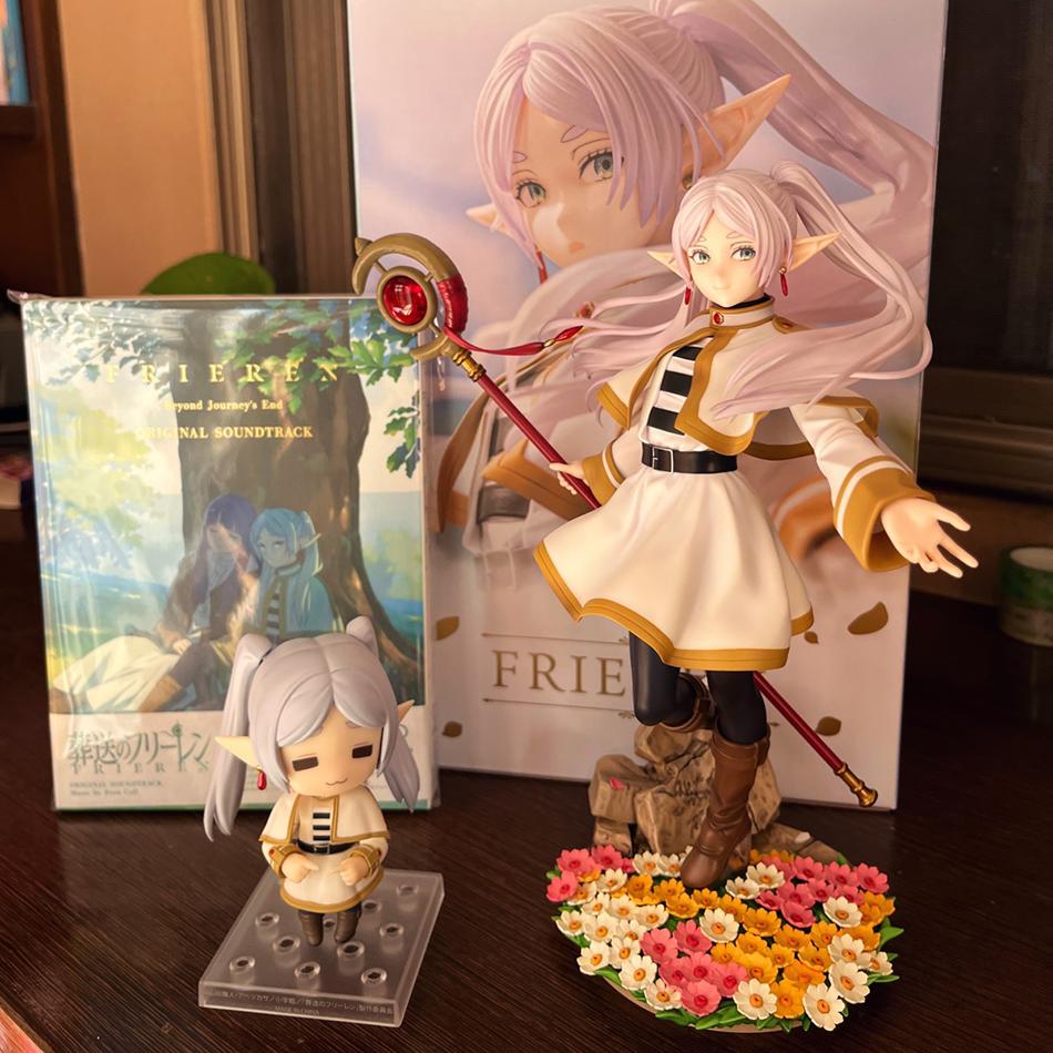 18cm Noodle Stopper Sousou no Frieren Anime Girl Figure Frieren Beyond Journey's End Action Figure Collectible Model Toys