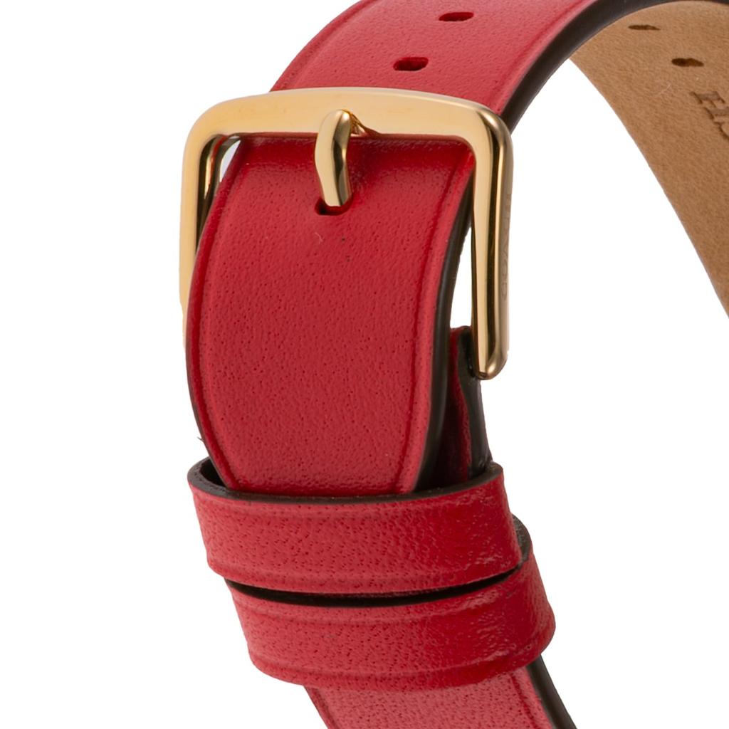 ELLIOT Watch ELLIOT Stainless Steel Mineral Glass Quartz Daily Waterproof 14504249 Red [Coach] Women's [Item]