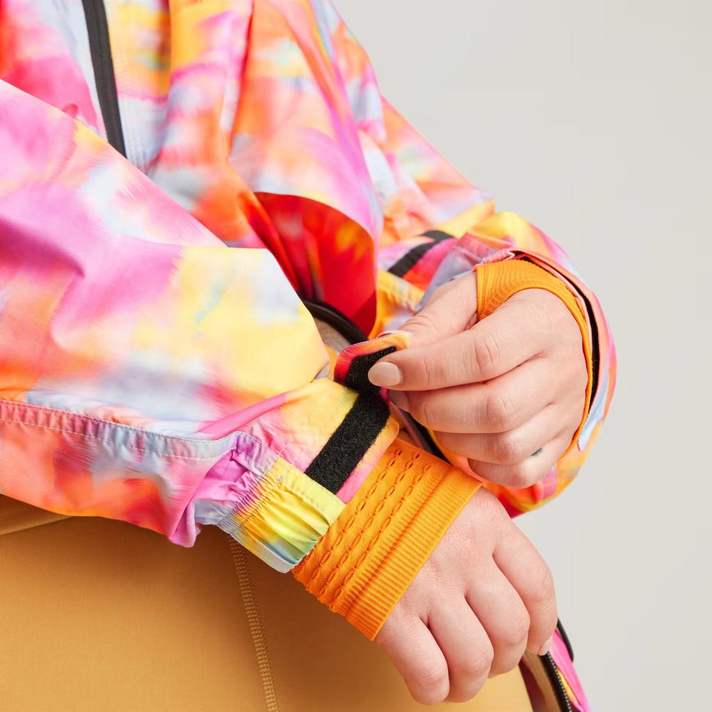 Adidas Stella McCartney Hooded Reversible Zip-Up Long Sleeve Jacket Women Jackets Active-Gold Touch-Yellow IW7961