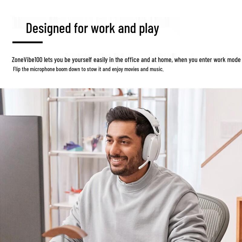 Logitech Zone Vibe 100 Wireless Headset