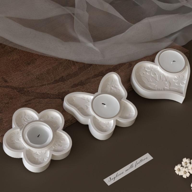 Sturdy Silicone Candle Stand Mould For Customes Craft And Decorative Accessories