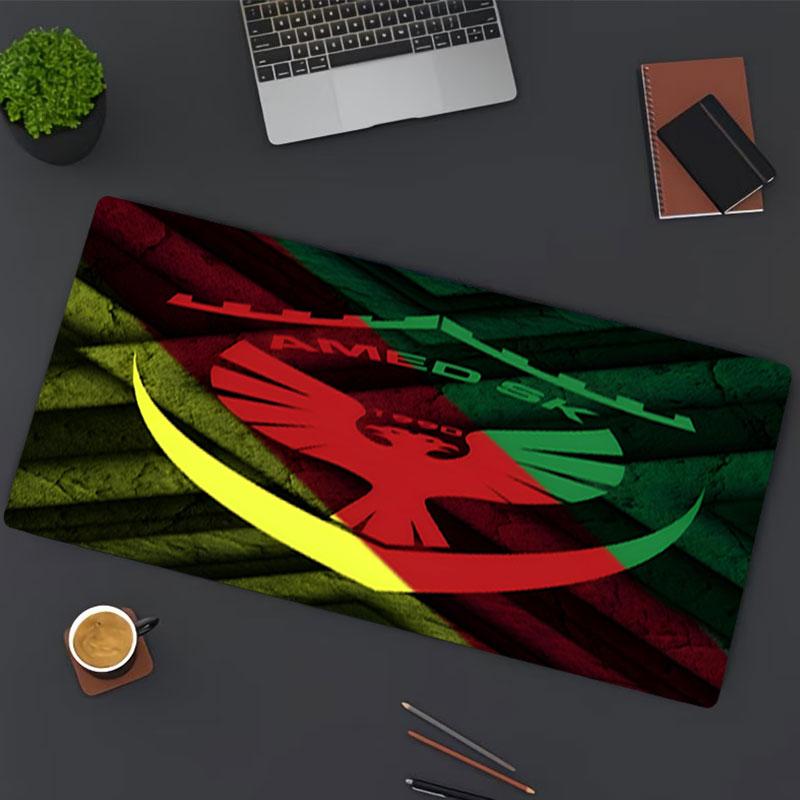 Amed SK Print Mouse Pad, for Keyboard Pad Laptop PC Mat for Office Home Use, Desk Decor, Perfect Birthday Gift for Gamers
