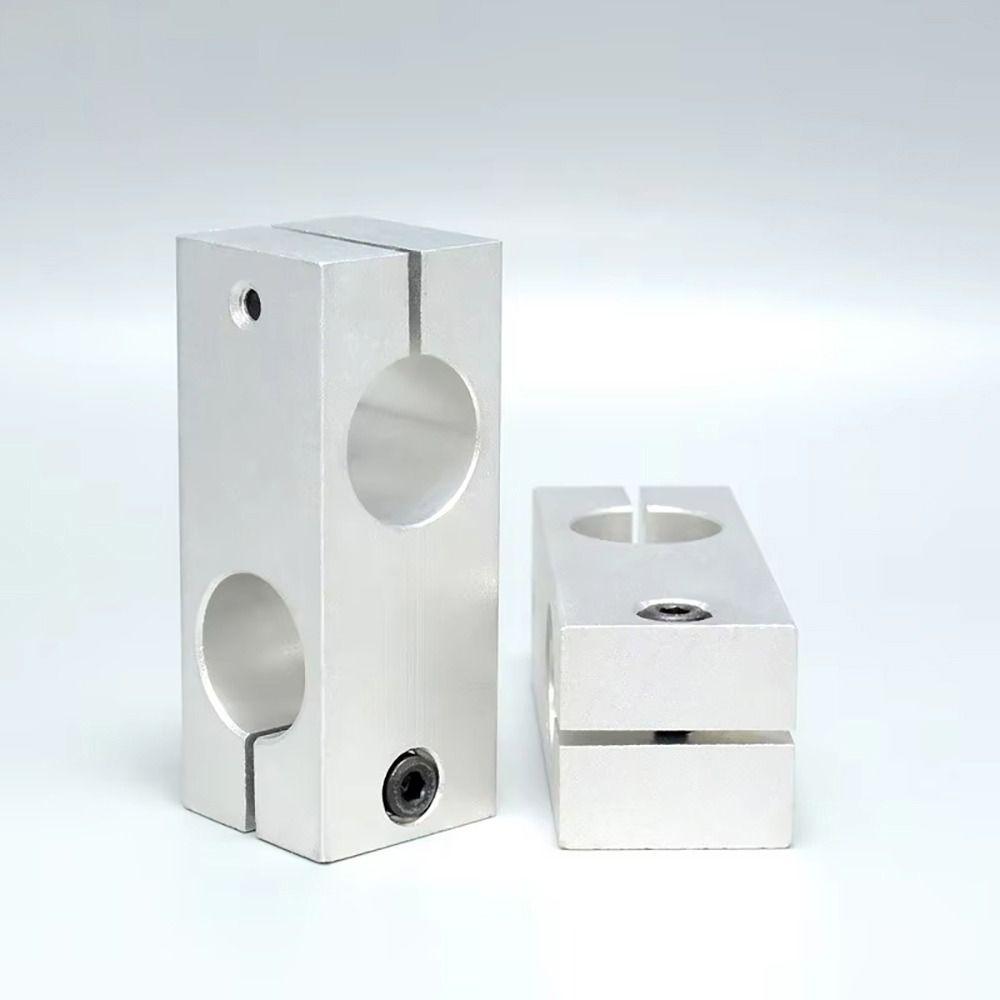 1 Stück Vertikale Festdurchmesser Stahlrohr Befestigungsklammer Aluminiumlegierung Befestigung Kreuzklemme