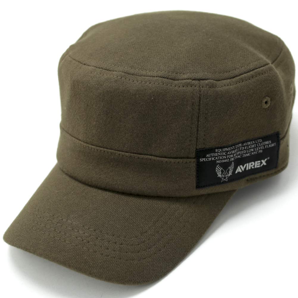 

AVIREX Mini Fleece Sweat Standard Work Cap Hat De Gaulle Men s Golf Cap Khaki
