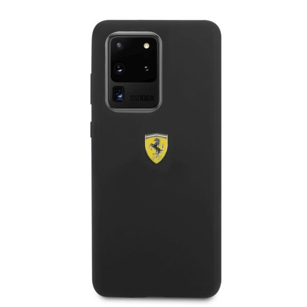 Etui Do Samsung Galaxy S20 Ultra Ferrari Silikonowe Czarne