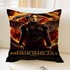 Anime Die Tribute von Panem 3 Büro Kissen Kissenbezug Auto Kissenbezug 45x45CM Lendenkissenbezug Sofakissenbezug