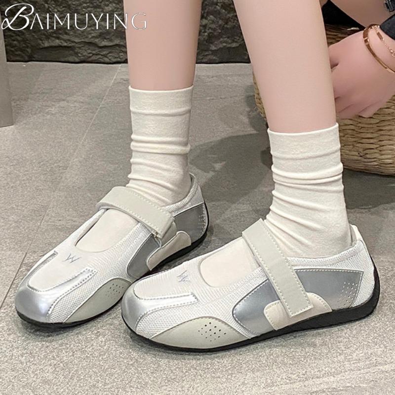 Mesh Women Sneakers Casual Flat Sandals Sport Shoes Woman 2025 Trend Summer Shallow Marie Janes Shoes Comfort Zapatillas Mujer