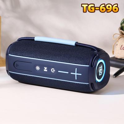 Waterproof TG696 Bluetooth Speaker: Portable Outdoor TWS Subwoofer with Card Slot - Fashionable Gift Option