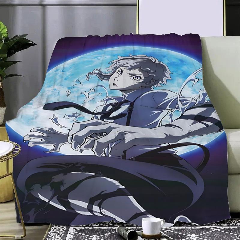 Anime Bungo Stray Dogs Printed Blanket Picnic Blankets Warm Blanket Soft and Comfortable Blanket Home Travel Birthday Gift