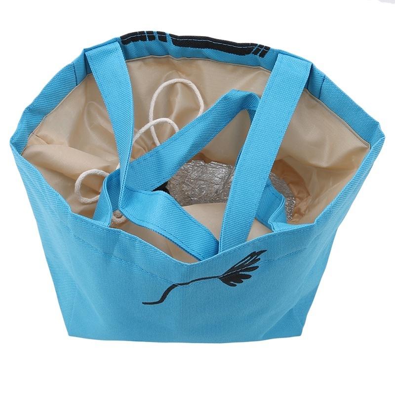 Buy Thermal Insulated Cartoon Face Tote Cooler Bag Bento Picnic Pouch