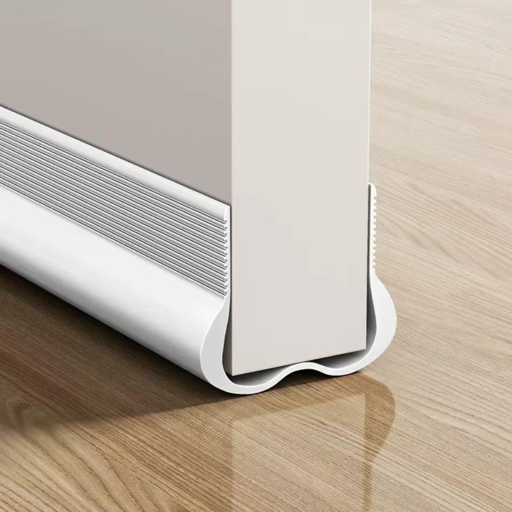 Adhesive Sweep Sealing Strip Under Door 93CM Length Door Joint Windproof Sticker  Noise Reduction