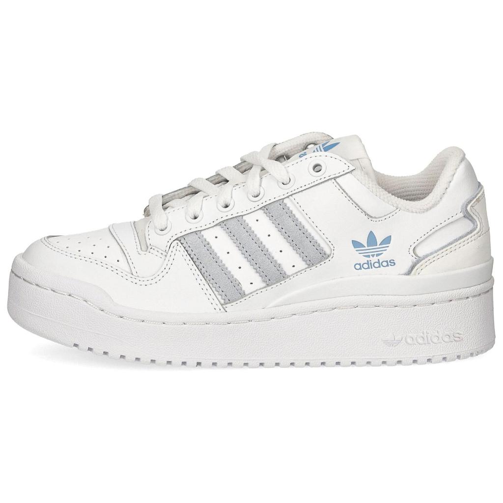 Adidas Originals Forum Bold Stripes Comfortable Low-Top Sneakers Women Sneakers White ID1283