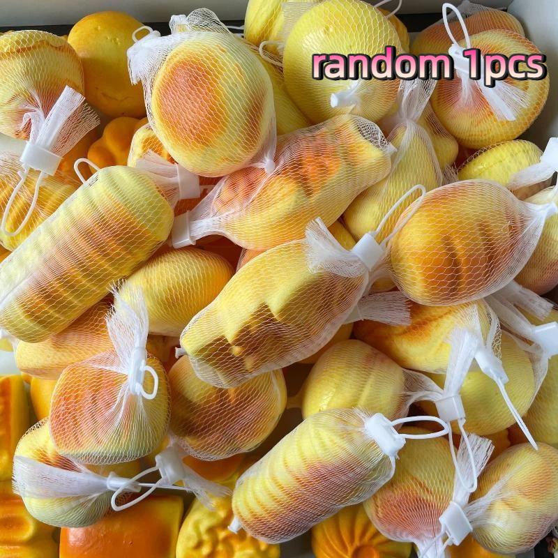 Mini Steamed Bread Squeeze Toy Realistic Soft Slow Rising Stress Relief Toy For Office Desk Relaxation