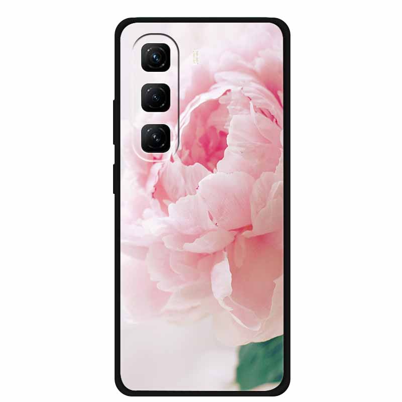 

Для Infinix Для Infinix Hot 60 Pro Мінімалістичний Технологічний Стиль Чорний М який Силіконовий Чохол-Бампер Захисний Ударостійкий Fundas For Hot 60 Pro