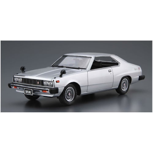 Aoshima Bunka Kyozai 1/24 Scale Model Car Series No. 52 Nissan KHGC210 Skyline HT2000GT-ES 1977 Plastic Model
