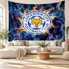 Leicester City Football Wall Tapestry, Soft Fabric Wall Hanging, Decorative Backdrop For Bedroom Home Wall Art