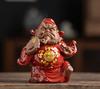 Ceramics Tianshi Zhong Kui Statue Chinese Folk Figures To Ward Off evil Ornaments Deluxe Home Room Office Feng Shui Statue