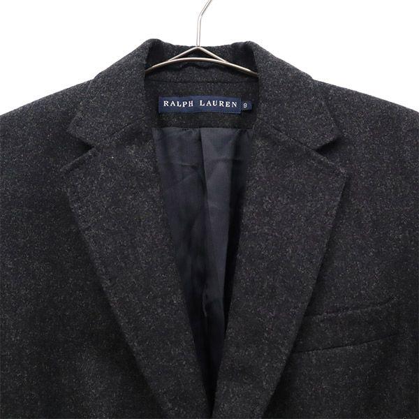 RALPH LAUREN Made in Japan Wool Blend tailored jacket 9 gray Women Used