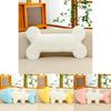 Furniture Decor Plush Bone Shape Sofa Pillow With Soft Filling For Living Room Lounge