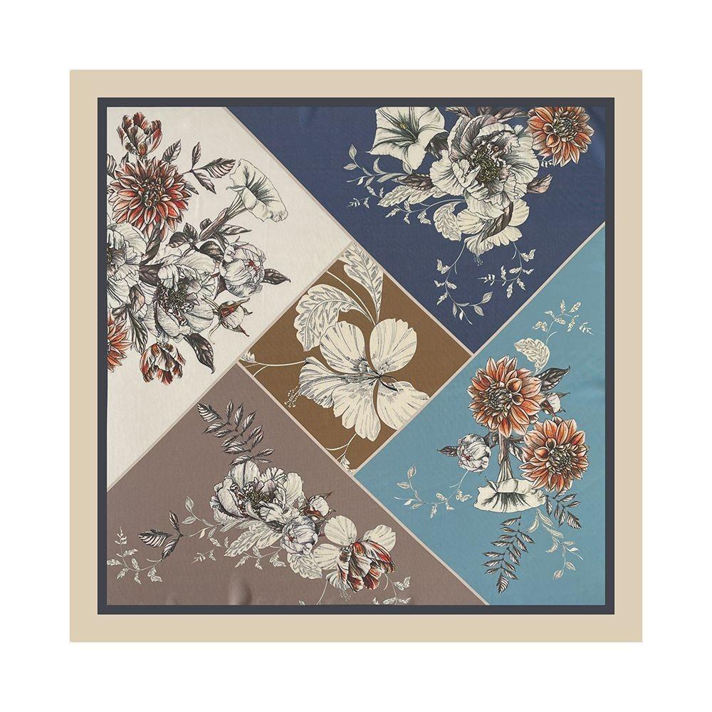 Scarf for Women  Fashionable and High-end Versatile Printed Scarf for Europe and America Big Square Scarf for Headscarf Shawl